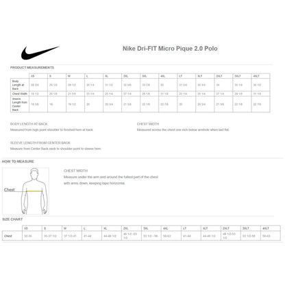 Nike Dri-FIT Mens Micro Pique 2.0 Polo